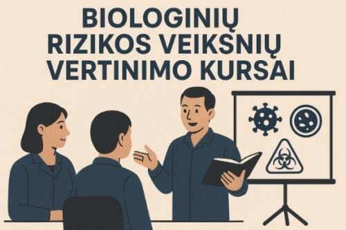 Biologinės rizikos veiksnių vertinimo mokymai